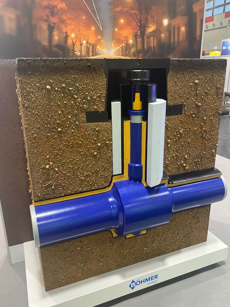 Unser 1:1-Schnittmodell auf der HEAT EXPO – Vielen Dank an die Böhmer GmbH! 🔥