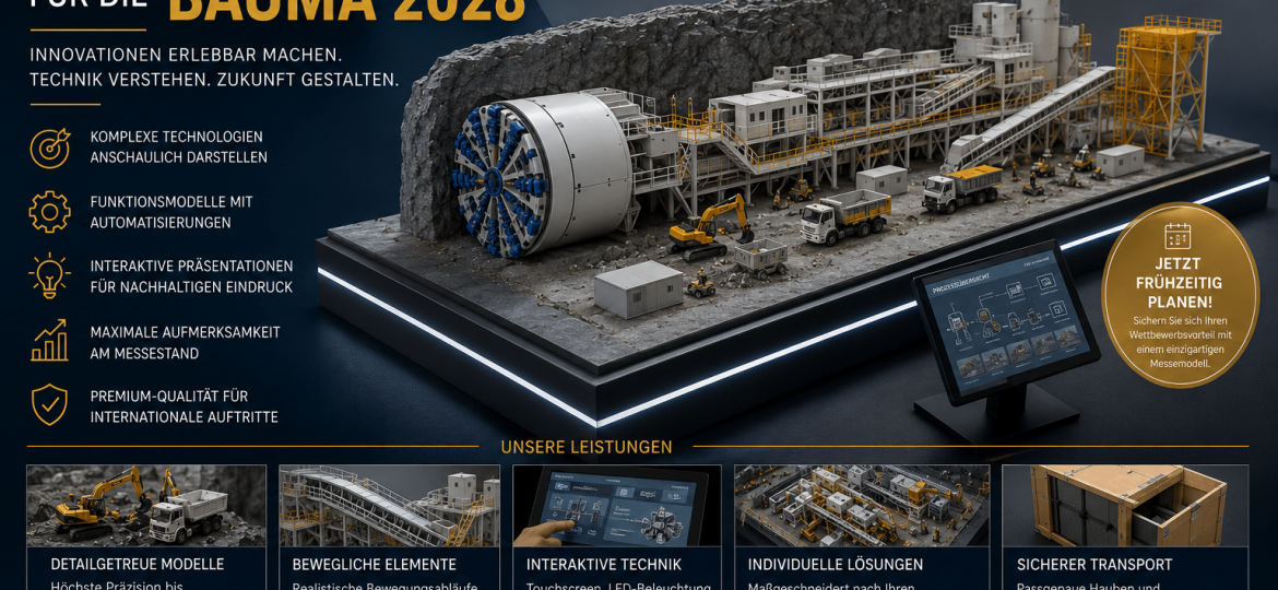 MTC MODELLBAU BAUMA 2028