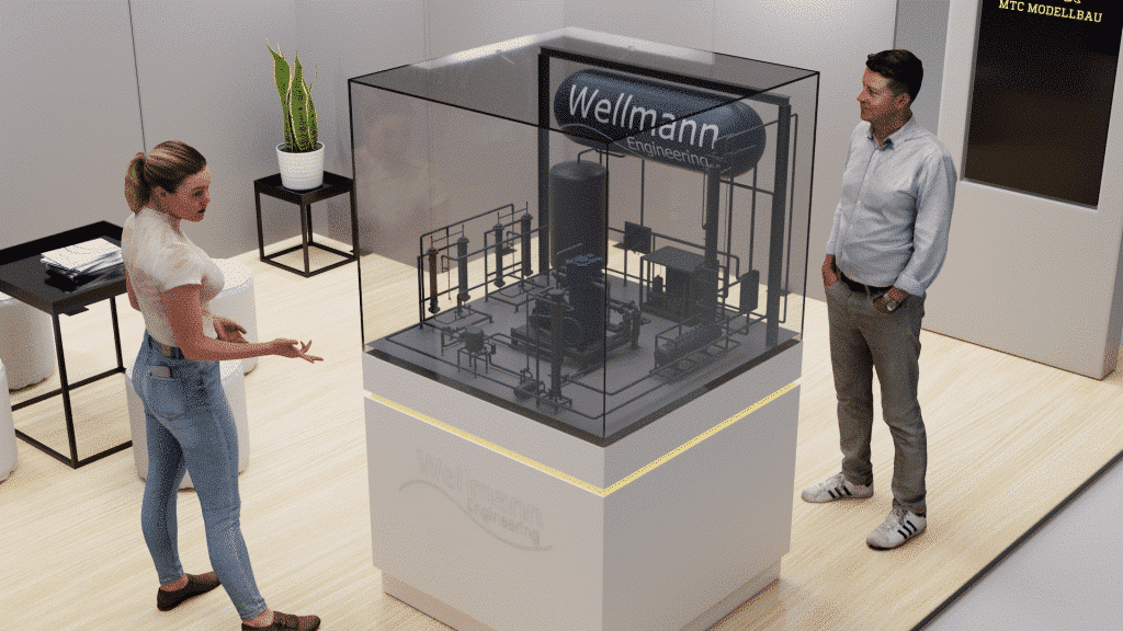 Wellmann Messe Modell